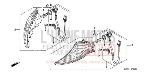 BLINKER SH150S8 de 2008