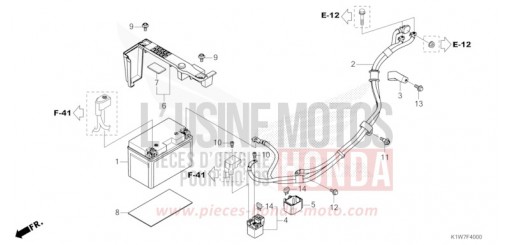 BATTERIE SH350ASR de 2024