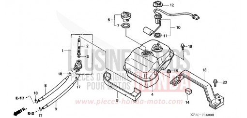 KRAFTSTOFFTANK SH1501 de 2001