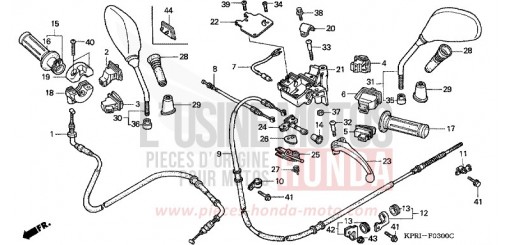 HEBELGRIFF/SCHALTER/KABEL SH1504 de 2004