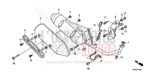 ABGAS-SCHALLDAEMPFER SH150C de 2012