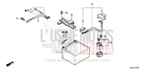 BATTERIE SH150C de 2012