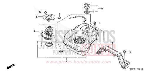 KRAFTSTOFFTANK SH1508 de 2008