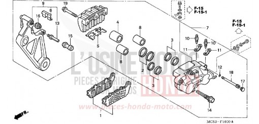 HINTERRAD-BREMSSATTEL ST1300A4 de 2004