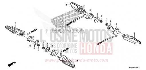 BLINKER VFR1200XDD de 2013