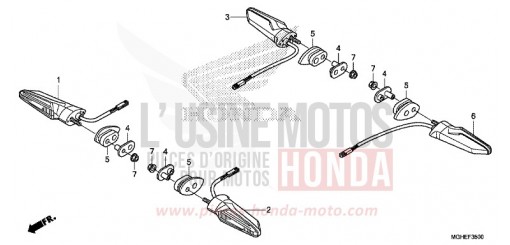 BLINKER VFR1200XDE de 2014