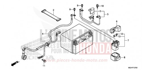 BATTERIE VFR1200XDLF de 2015
