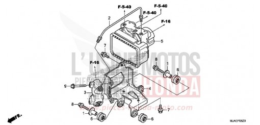 ABS-MODULATOR VT750CSE de 2014