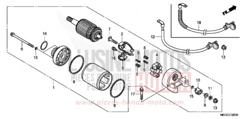 ANLASSER VT750C8 de 2008
