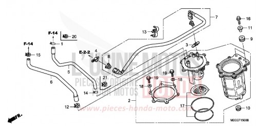 KRAFTSTOFFPUMPE VT750CA8 de 2008