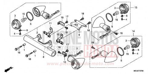 BLINKER VT750CSA de 2010
