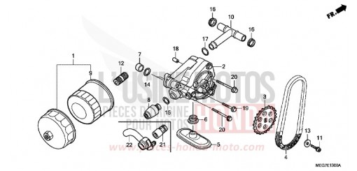 OELPUMPE VT750CSC de 2012