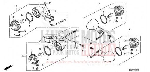 BLINKER VT750SB de 2011