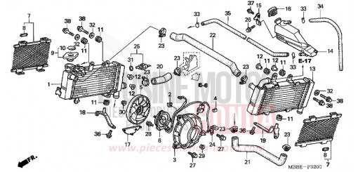 KUEHLER VTR1000F6 de 2006