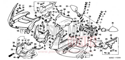 WINDLAUF VTR1000F6 de 2006