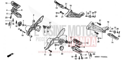 STUFE VTR1000F3 de 2003