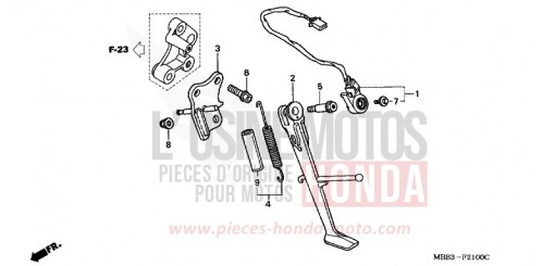 STAENDER VTR1000F3 de 2003