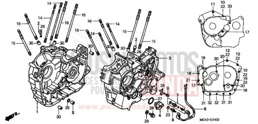 KURBELGEHAEUSE VT1100C22 de 2002