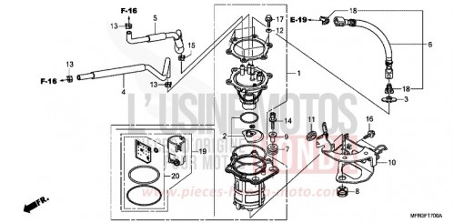 KRAFTSTOFFPUMPE VT1300CXA de 2010