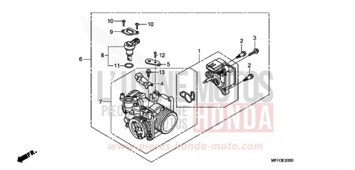 DROSSELKLAPPENGEHAEUSE VT1300CXA de 2010