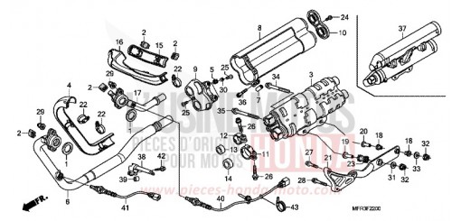 ABGAS-SCHALLDAEMPFER VT1300CXA de 2010
