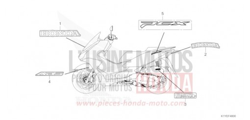 MARKE/EMBLEM WW125SS de 2025