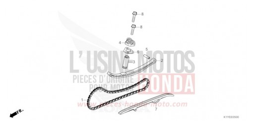 NOCKENWELLENKETTE/SPANNVORRICHTUNG WW125SS de 2025
