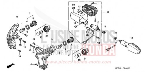 BLINKER XL650V5 de 2005
