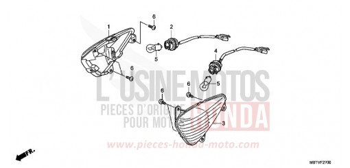 BLINKER XL1000VB de 2011