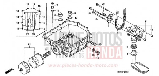 OELPUMPE XL1000VA7 de 2007