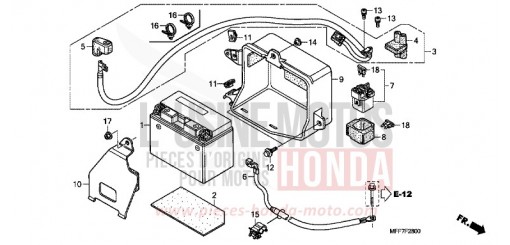 BATTERIE XL700VA9 de 2009