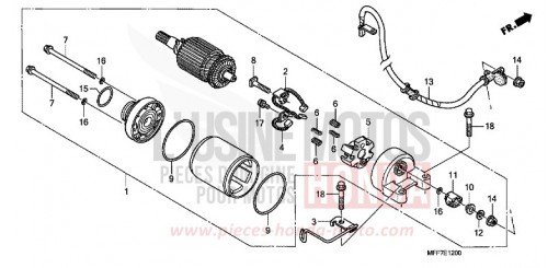 ANLASSER XL700VAB de 2011