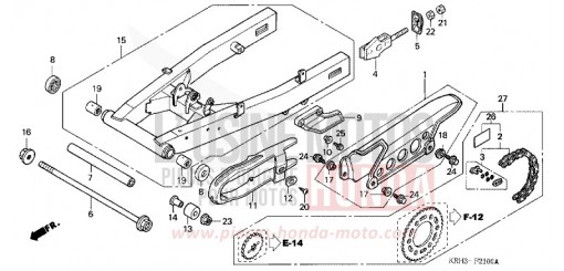 SCHWINGE XR125L3 de 2003