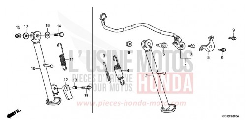 STAENDER XR125L5 de 2005