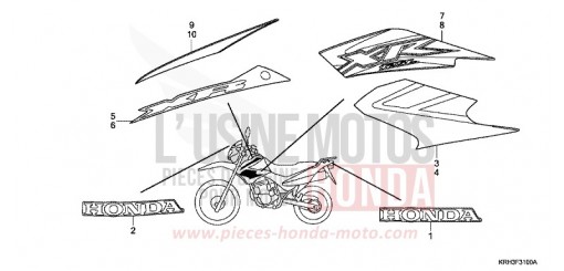 MARKE XR125L5 de 2005