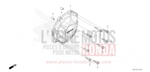 GENERATORABDECKUNG CB650RACR de 2024