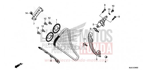 NOCKENKETTE/SPANNER CB650FAG de 2016