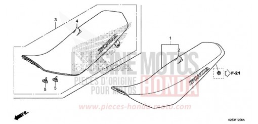 SITZ CRF125FH de 2017
