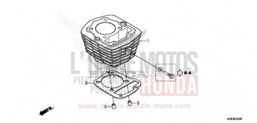 ZYLINDER CRF125FE de 2014