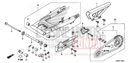 SCHWINGE CRF125FE de 2014