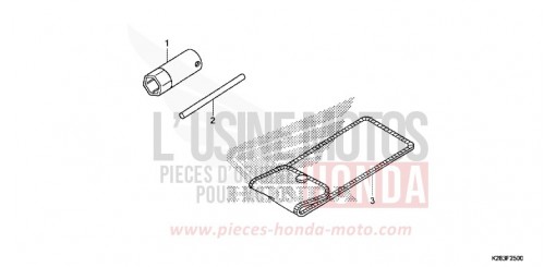 WERKZEUG CRF125FE de 2014