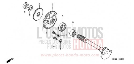 AUSGLEICHER CRF250R5 de 2005