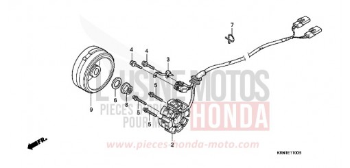GENERATOR CRF250R6 de 2006