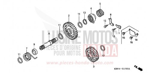 KICKSTARTERSPINDEL CRF250R6 de 2006