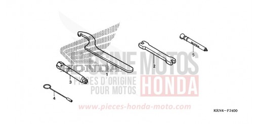 WERKZEUGE CRF250R6 de 2006