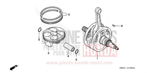 VILEBREQUIN/PISTON CRF250R9 de 2009