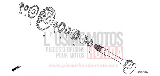 AUSGLEICHER CRF250RA de 2010