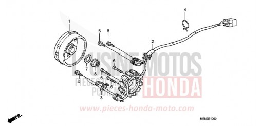 GENERATOR CRF450RB de 2011