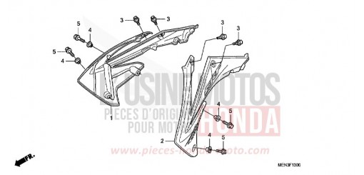 KUEHLERHAUBE CRF450RB de 2011
