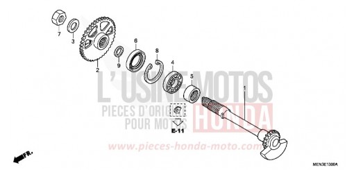 AUSGLEICHER CRF450RC de 2012